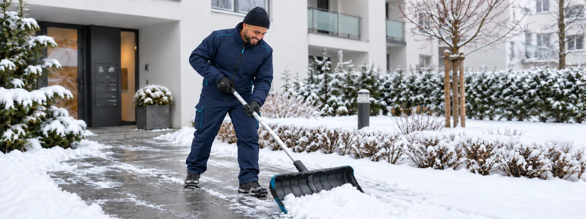 Winterdienst mit RAS Gebäudeservice